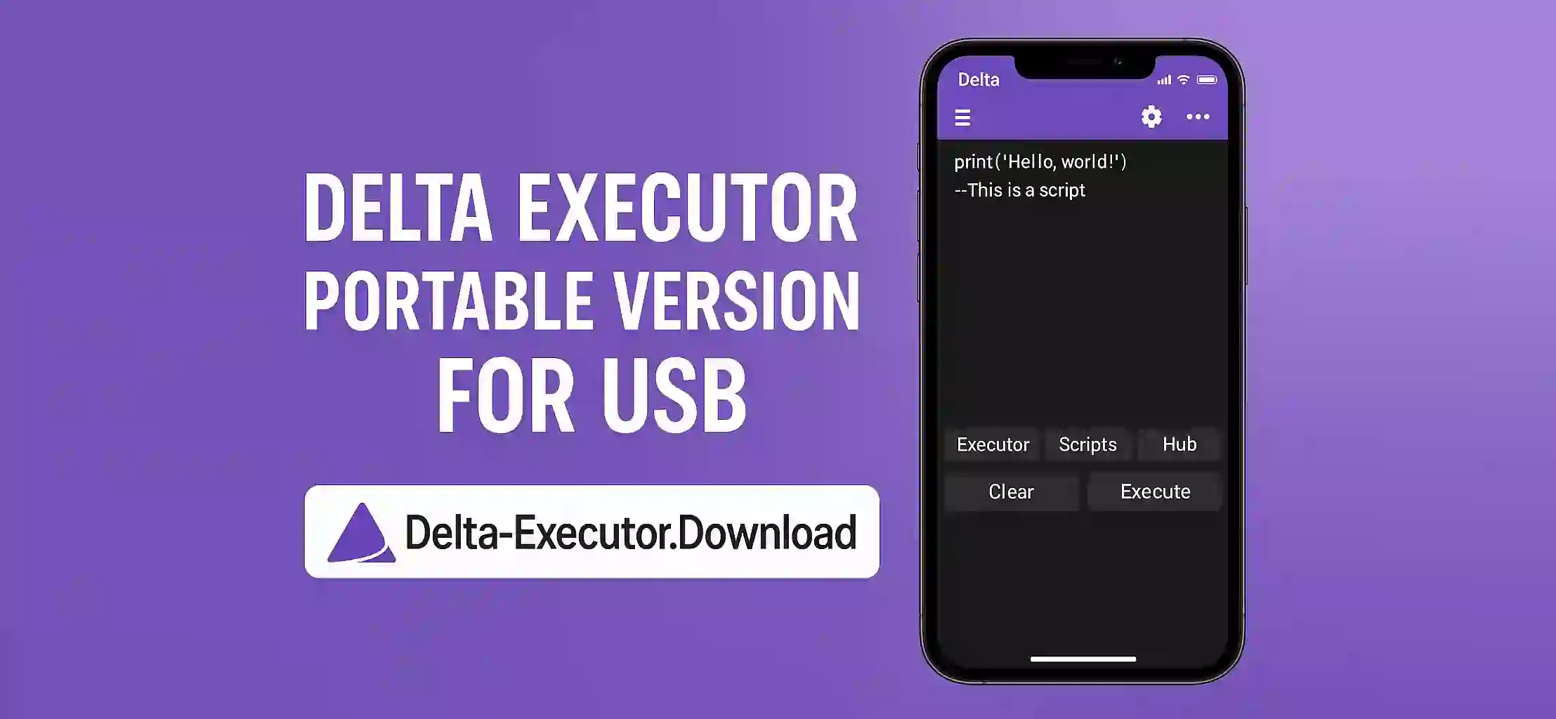 Delta Executor Portable Version for USB