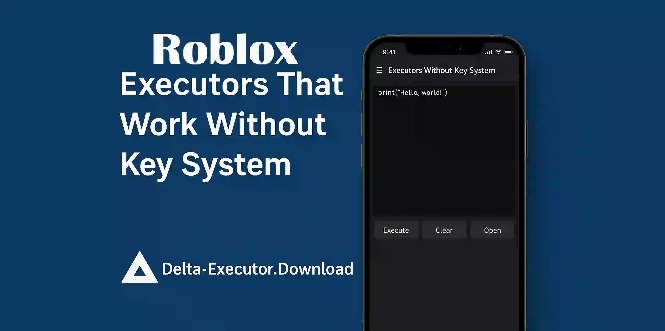 Roblox Executors That Work Without Key System