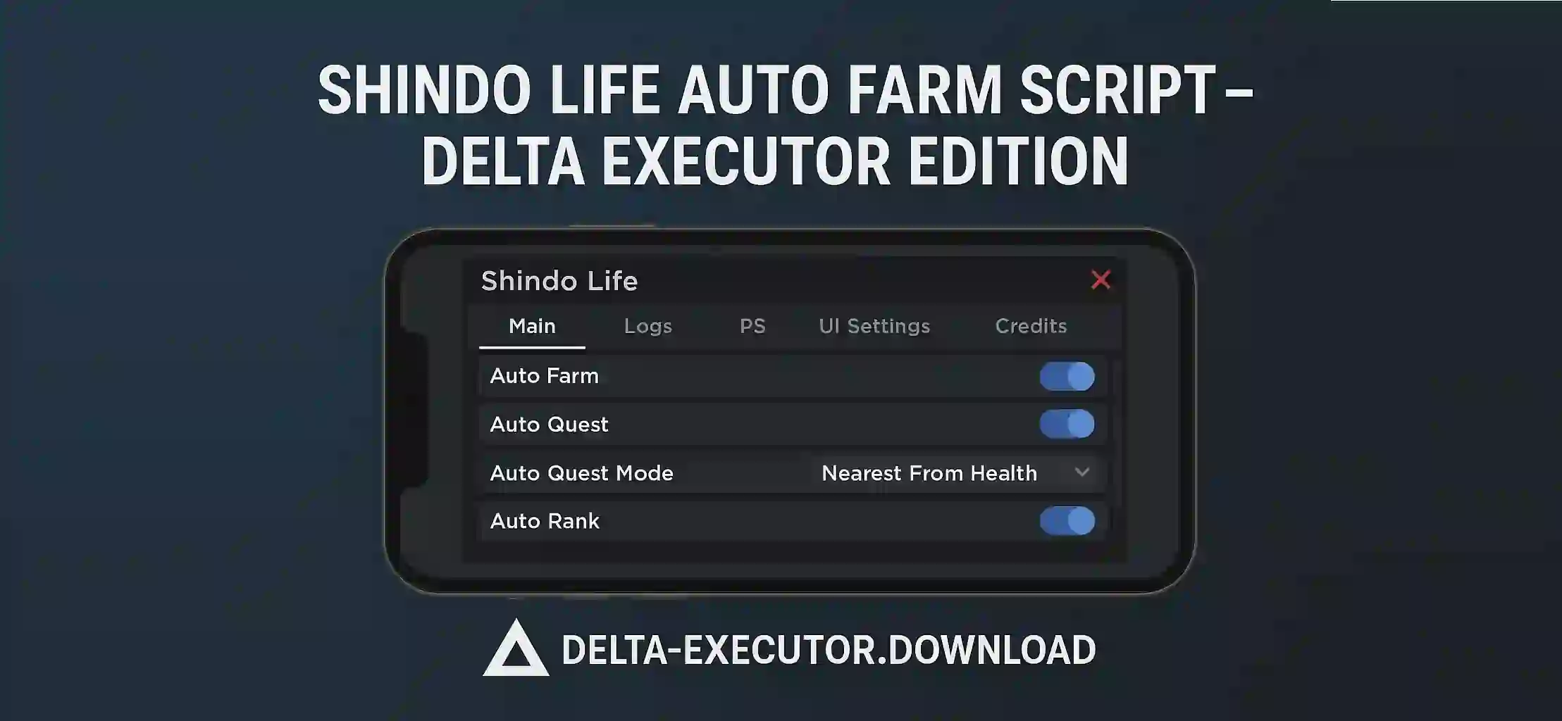 Shindo Life Auto Farm Script – Delta Executor Edition