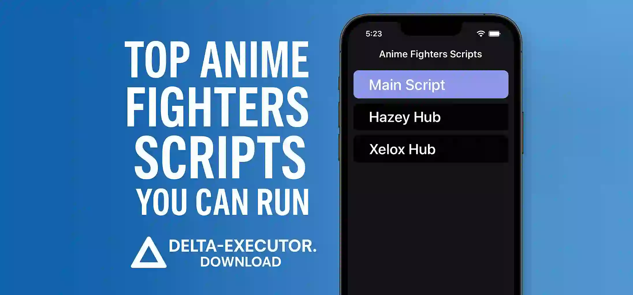 Top Anime Fighters Scripts You Can Run